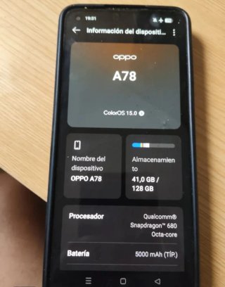 OPPO A78 128GB Nero