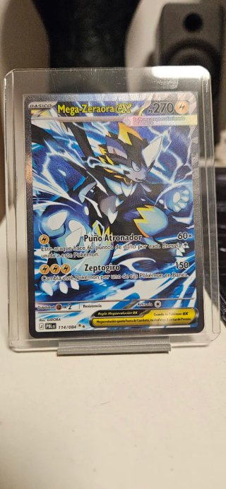 Carta Pokémon Mega-Zeraora EX