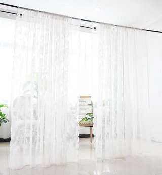 Pack de Cortinas Blancas para Salón