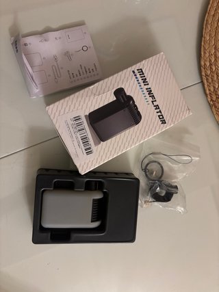 Mini Inflador Eléctrico Portátil