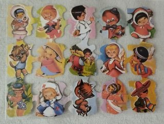 Lámina Cromos troquelados SALDAÑA. RARA UNICA