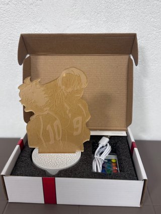 Lámpara LED Haikyuu