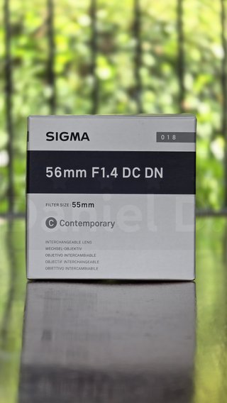 NUEVO Objetivo Sigma 56mm  F1.4 DC DN Sony E-Mount