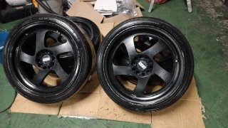 Llantas Japan Racing JR15 Negras