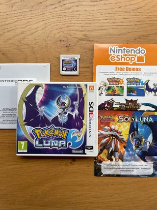 Pokémon Luna (Nintendo 3DS) pal esp