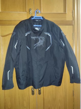 Chaqueta de Moto Bering Negra