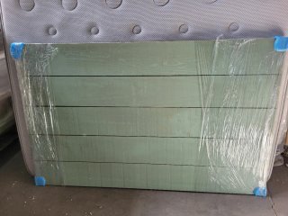 Cabezal de Cama Nórdico Verde 161x102cm