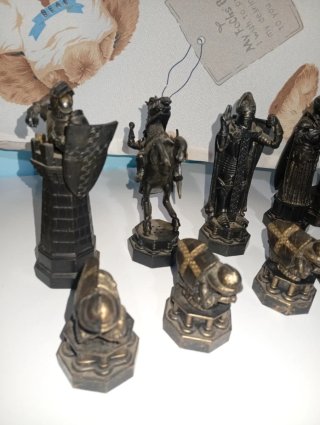 Piezas de Ajedrez Harry Potter Negras