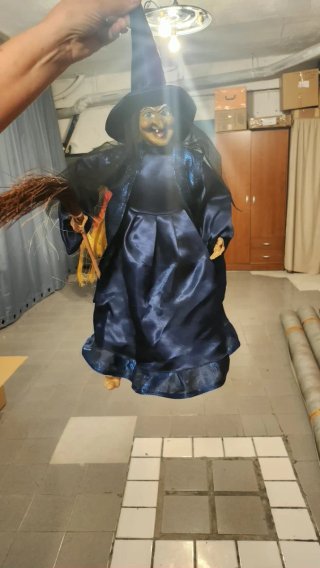 Muñeca Bruja para Decoración Halloween
