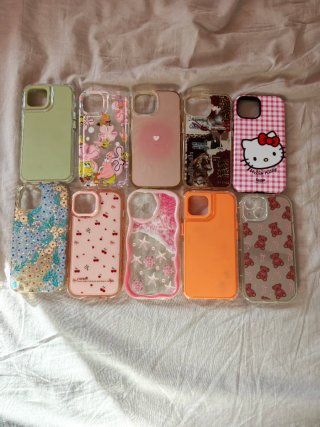 Lote de 10 fundas para iPhone 15