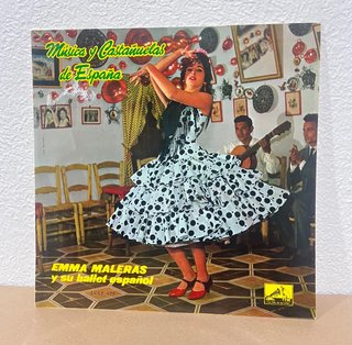 Disco de Vinilo “Emma Maleras y su Ballet Español”