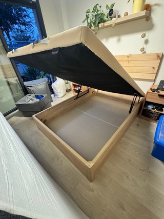 Cama con Canapé Abatible 135cm