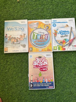 4 Juegos para Nintendo Wii