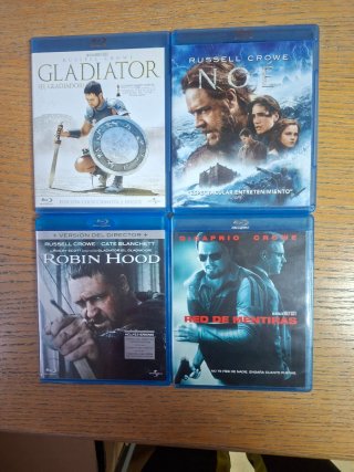 Pack 4 Películas Russell Crowe Blu-ray