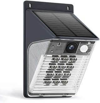 Cámara vigilancia solar WiFi 1080P PIR IP66 LED