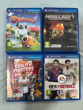 Lote 4 Juegos PS Vita
