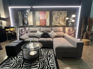Sofá Chaise Longue Extensible con Arcón