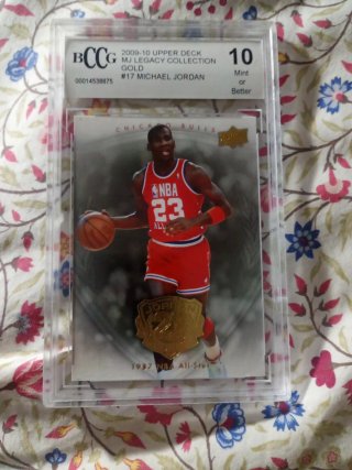 Carta Michael Jordan 2009-10 Upper Deck BCCG 10