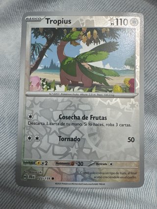 Carta Pokémon Tropius 123/159