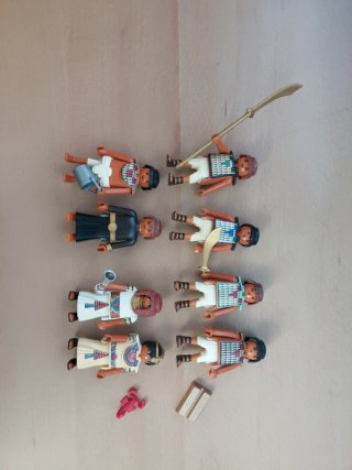 OFERTA. Lote 8 Figuras Playmobil Temática Egipcia