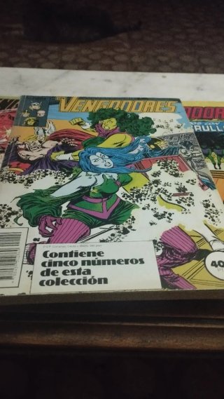Comic de los vengadores