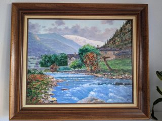 Cuadro Paisaje de Montaña 81x65cm