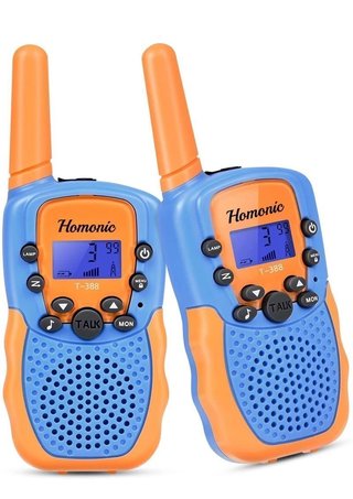 2 Walkie Talkies Niños 3 km + Linterna · Nuevos