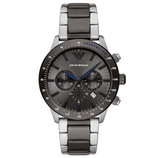 Reloj Emporio Armani Gris y Plateado