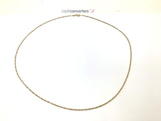 cadena oro 18k 24cm