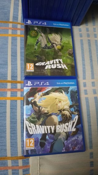 Nuevos, PAL España, Gravity Rush 1 y 2 PS4