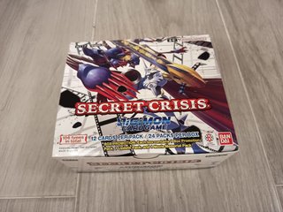 Caja Cartas Digimon TCG BT17 Secret Crisis
