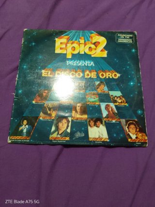 Disco Vinilo Epic 2 Presenta El Disco de Oro