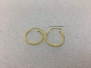 argollas oro 18k