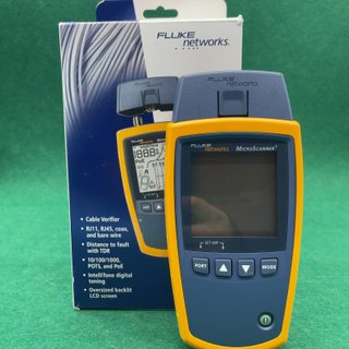 FOTOS REALES - Verificador de Cables Fluke MicroScanner2