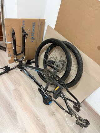 Bicicleta de Montaña Negra