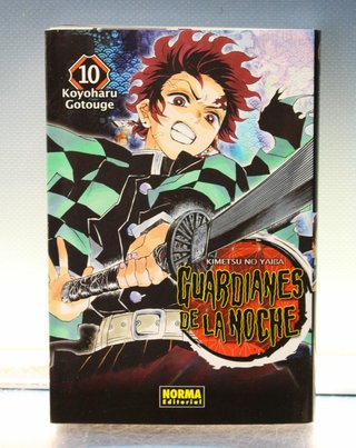 Manga. Kimetsu No Yaiba. Guardianes de la Noche vol. 10.