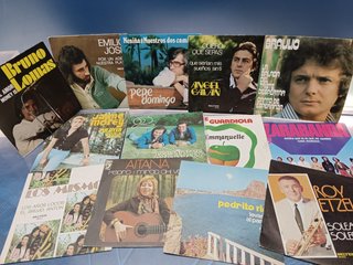 13 eps , 7", discos, variados, años 70