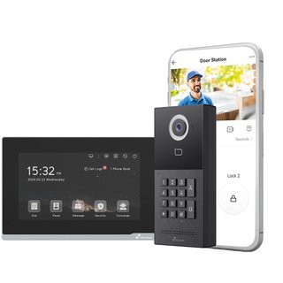Videoportero WiFi NIVIAN con Teclado 2 Hilos Tuya