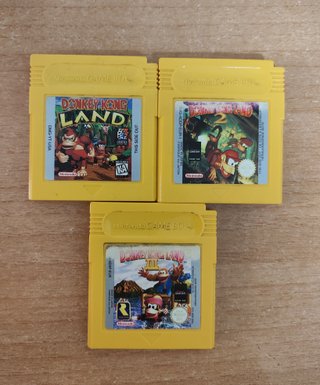 3 Juegos Donkey Kong Land (Game Boy)