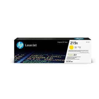 Tóner HP 219X Amarillo Alta Capacidad
