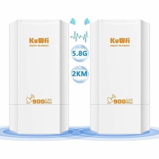 Puente WiFi exterior 5.8G hasta 2km 900 Mbps NUEVO