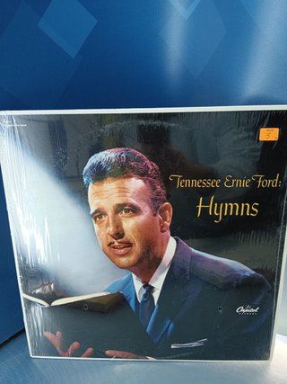 Disco, LP, vinilo, Tennessee Ernie Ford – Hymns, reedicion, buen estado