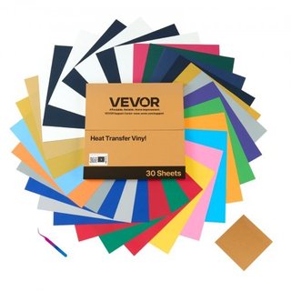 Transferencia de calor Vinyl, 30 Pack, 304.8 x 304