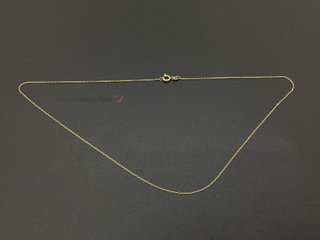 cadena oro 18k 23cm