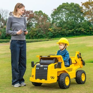 Caterpillar montable para niños camión volquete, V