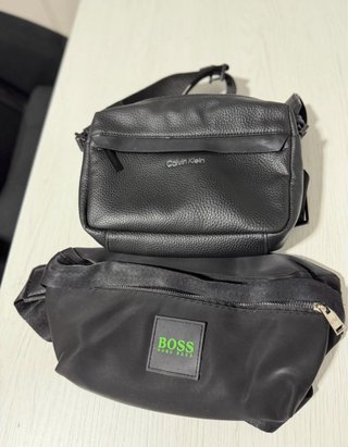 2 Borse Calvin Klein e Hugo Boss