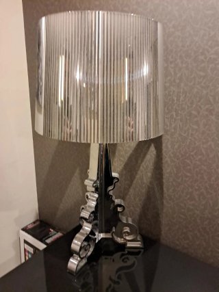 Lámpara Kartell Bourgie Cromada
