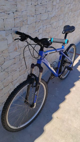 Bicicleta de Montaña Azul