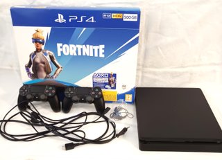 Console PlayStation 4 PS4 Slim 2020 + 2 controller