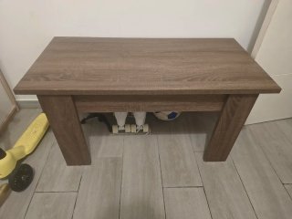 Mesa de centro plegable de madera